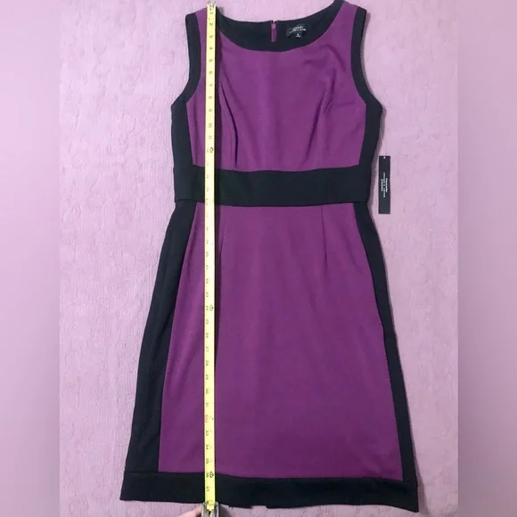 🆕 Tahari ASL Dress 💜🖤 - Picture 10 of 15